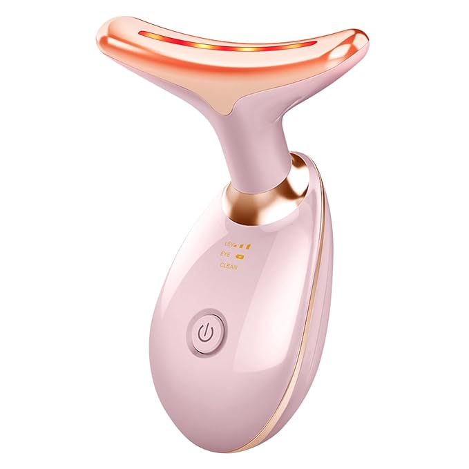 7-Color Microcurrent Facial Massager for Face and Neck