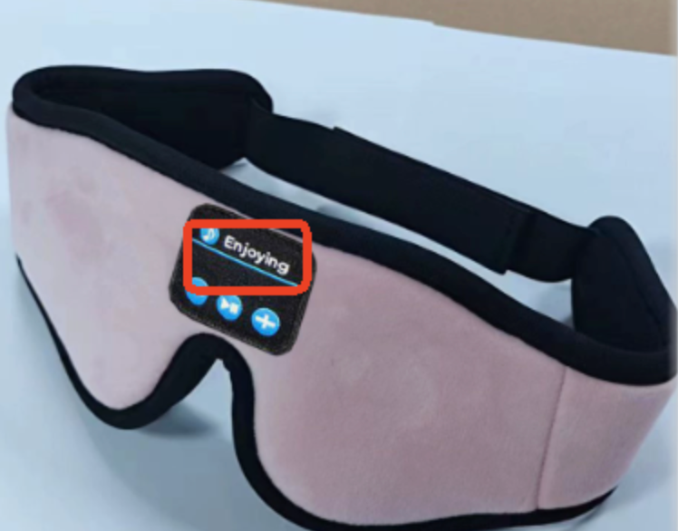 3D Bluetooth Sleep Eye Mask with Built-in Speakers
