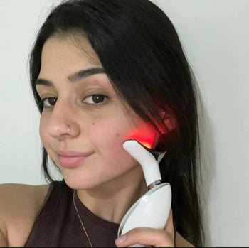7-Color Microcurrent Facial Massager for Face and Neck