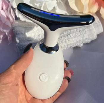 7-Color Microcurrent Facial Massager for Face and Neck